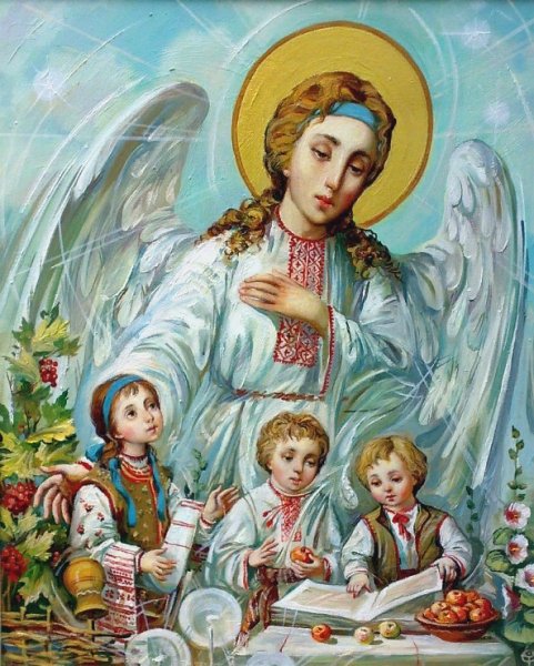 Михаил Охапкин живопись Архангел