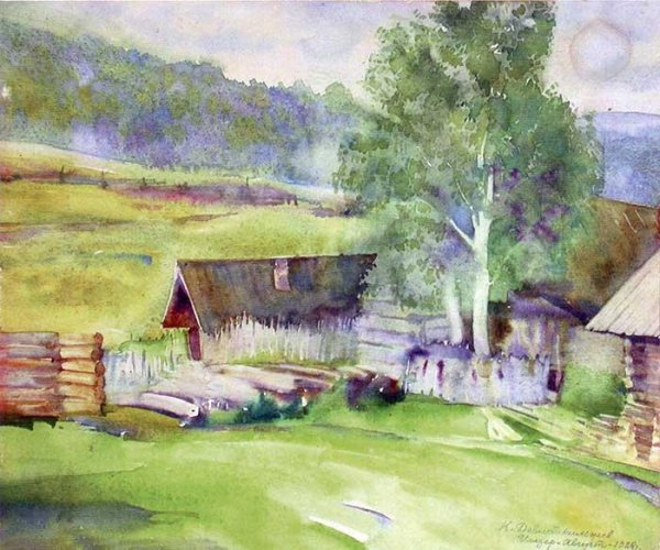 Художник Касим Девлеткильдеев