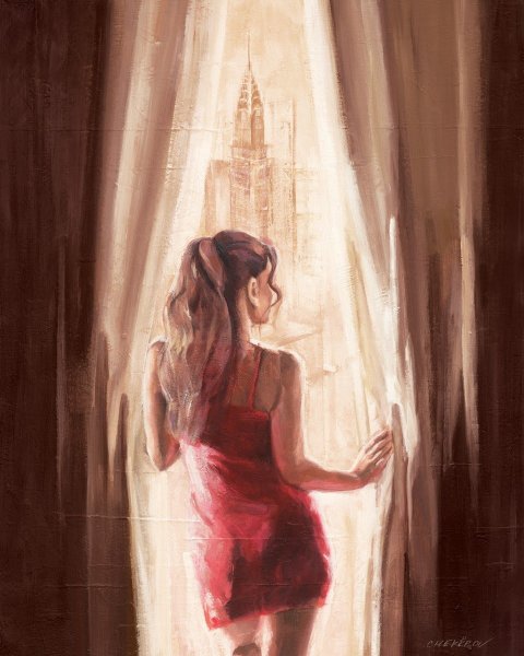 Киргизский художник Талантбек Чекиров