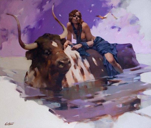 Симон ВУЭ похищение Европы