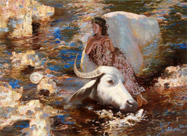 Похищение Европы бык Зевс