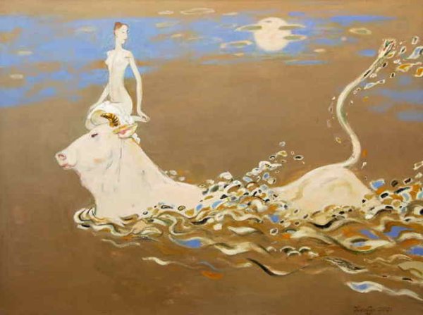 Феликс Валлоттон похищение Европы