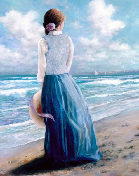 Живопись Давид Бадзагуа море