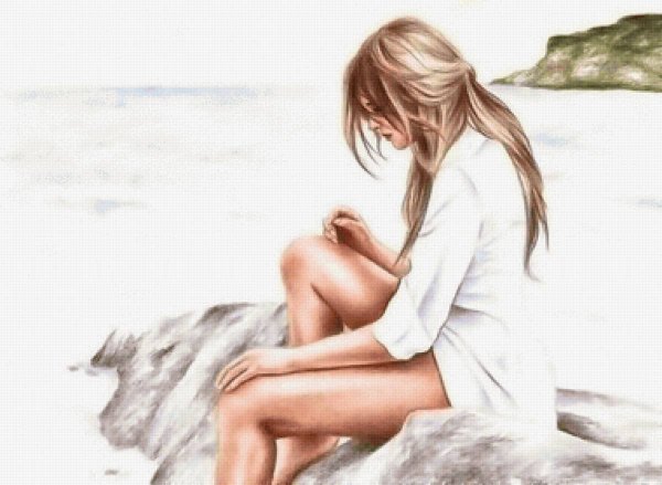 Женщина со спины