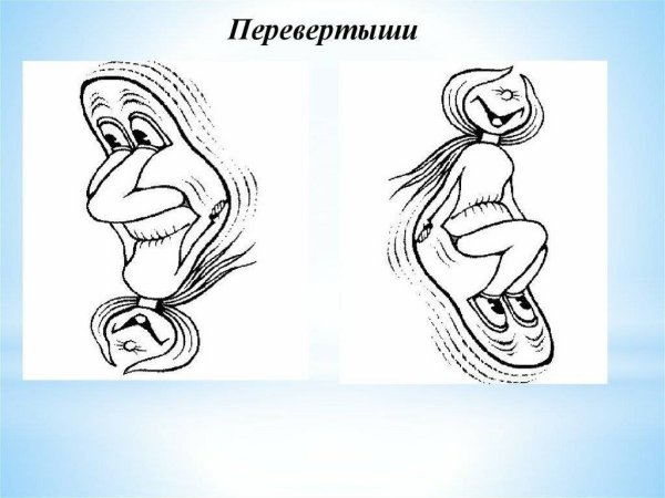 Оптические иллюзии перевертыши