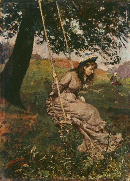 Художник Oscar Arthur Bluhm (German, 1867-1912)