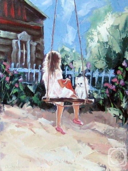 Качели картина