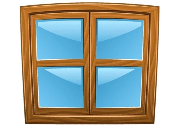 Окно из мультика