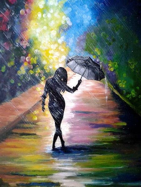 Павел Митков картины дождь