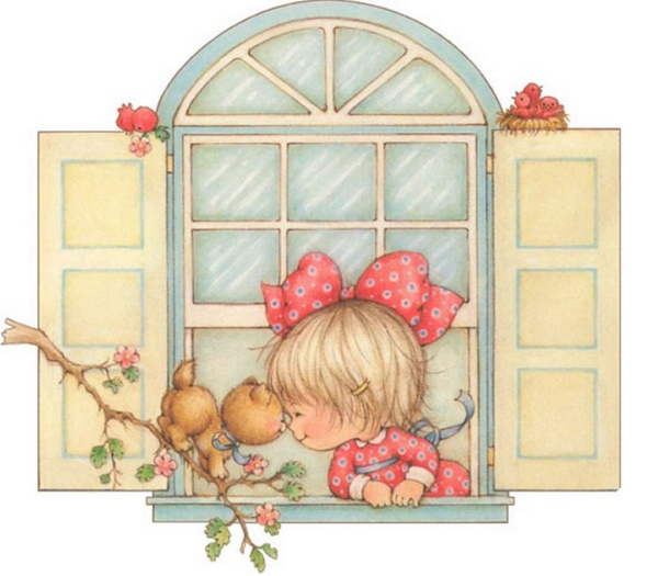 Окно мультяшное