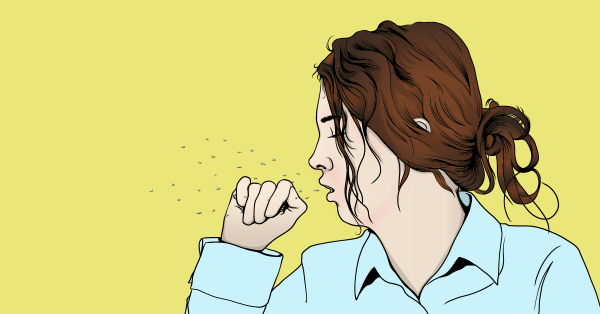 Кашляет рисунок