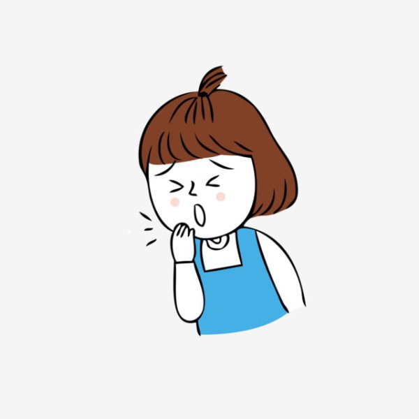 Девочка кашляет