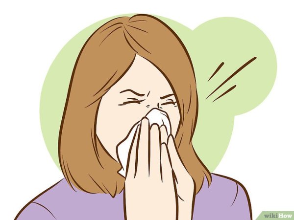 Чихание мультяшный