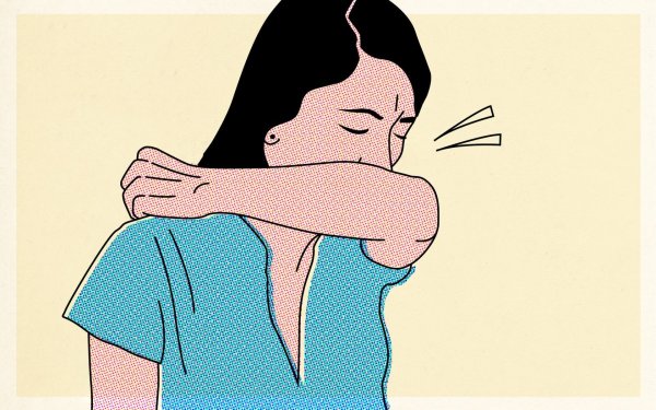 Кашель анимация