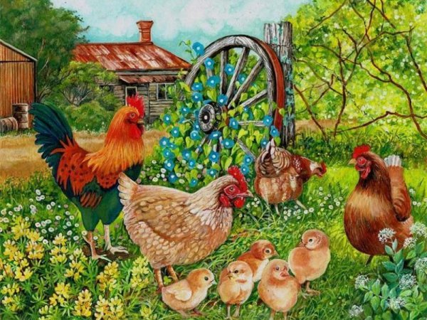 Птичий двор Нищева