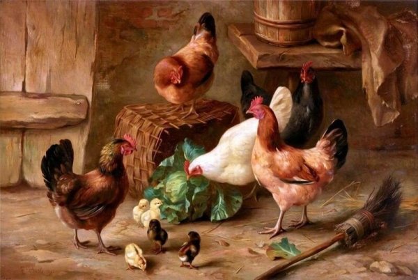 Эдгар Хант Скотный двор