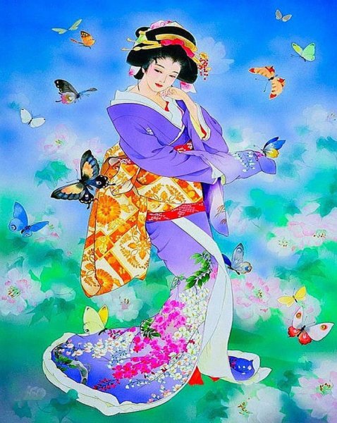 Художник Фабиан Перез зонтик