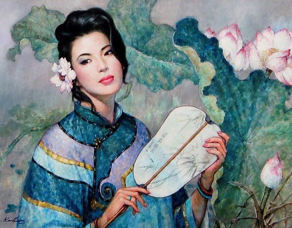 Портрет Ян Гуйфэй