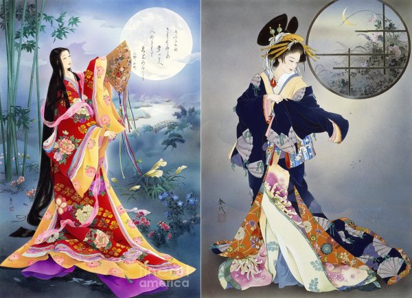 Художник Чжао Гоцзин и его ученица Ван Мэйфан