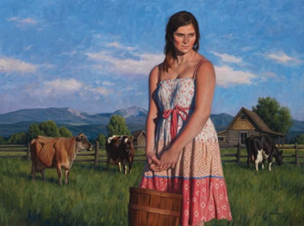 Роберт Дункан деревенская жизнь коровы