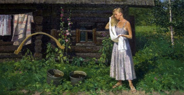 Владимир Жданов картины сирень