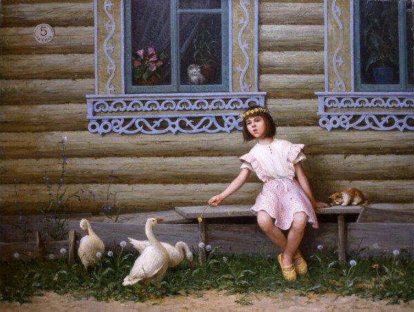 Роберт Дункан картины Весна