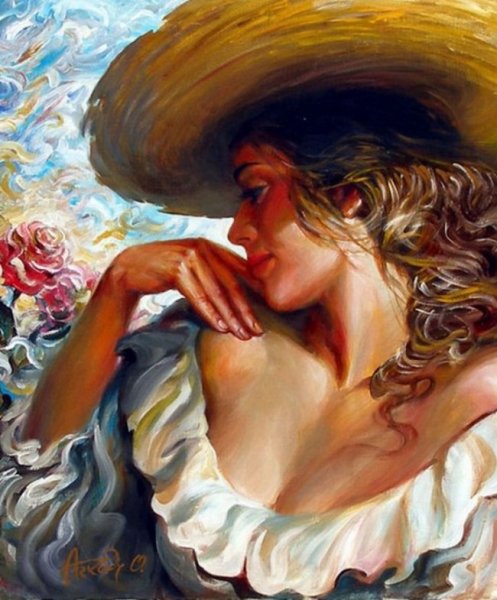 Китайский художник АН Хи