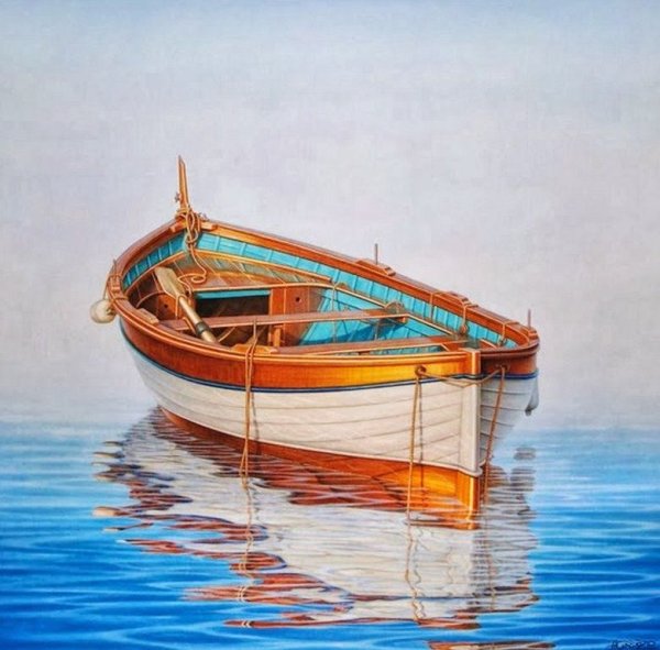 Пантелис Зографос картины с лодками с названиями