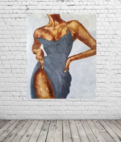 Интерьерная картина "девушка"