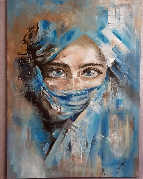 Интерьерная живопись лицо