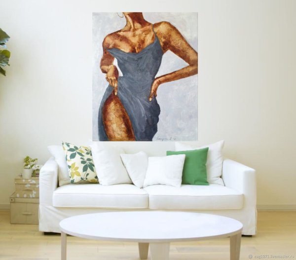 Интерьерные картины цветы