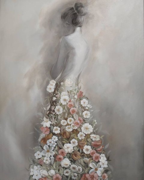 Балерина Абстрактная живопись