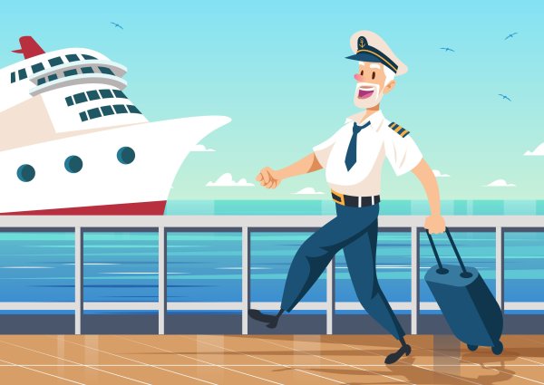 Капитан корабля для детей