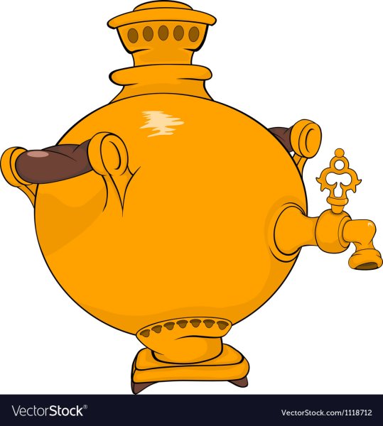 Самовар мультяшный