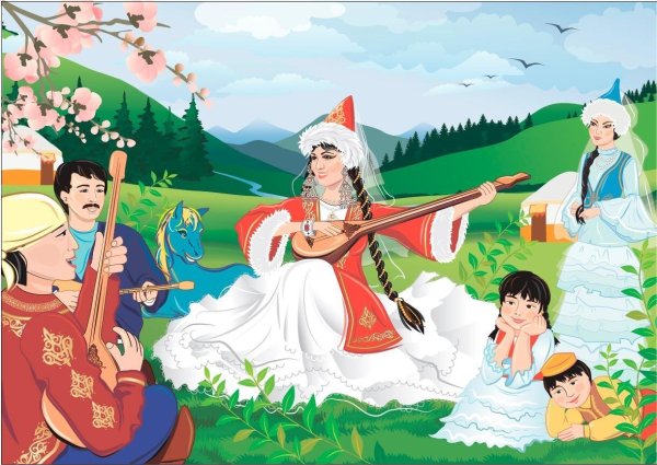 Казахские национальные костюмы для детей