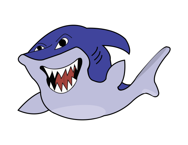 Акулы мультяшные