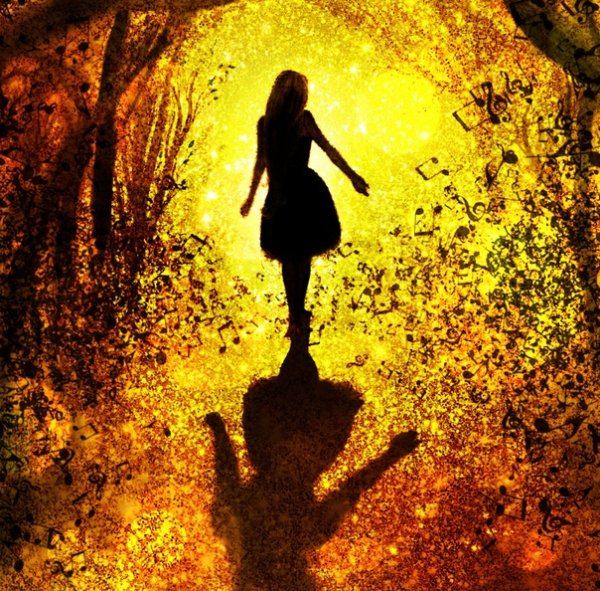 Тень девушки