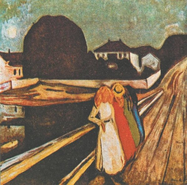 Эдвард Мунк белая ночь