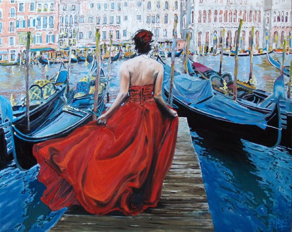 Июнь Баркарола картина