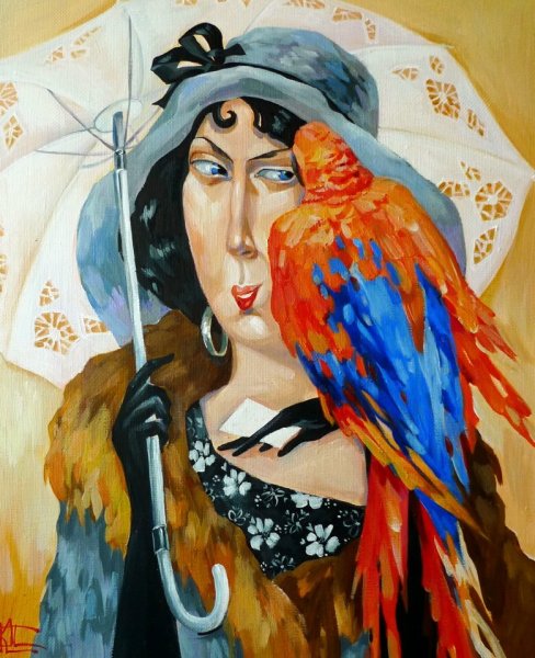 Художник Цубер-Бюлер Фриц (1822-1896).