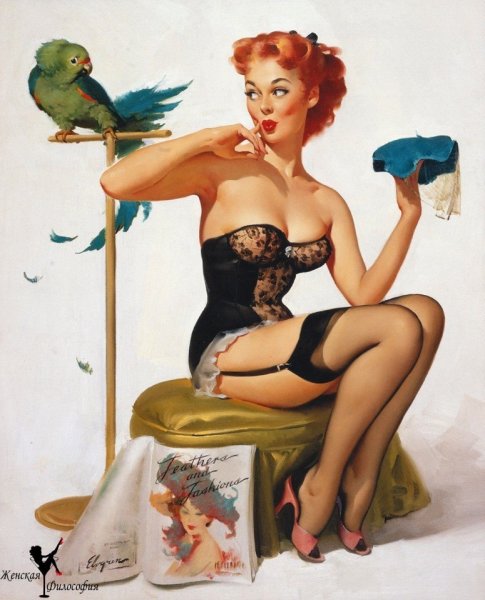 Тьеполо Джованни женщина с попугаем