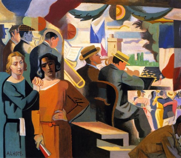 Французский художник Pierre Farel