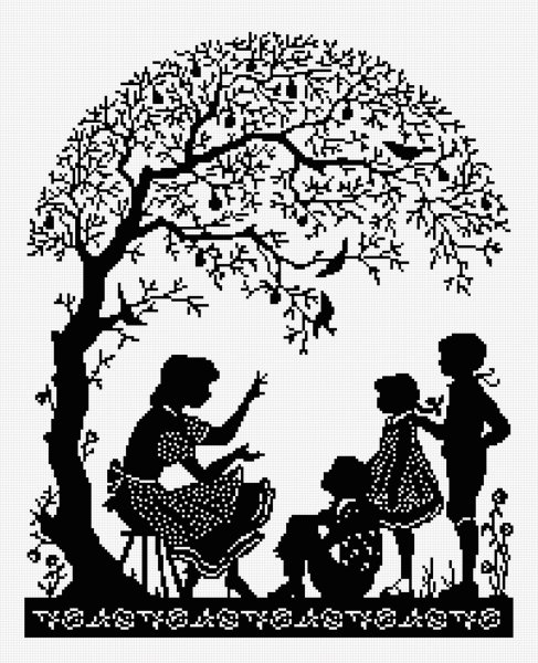 Силуэтная композиция