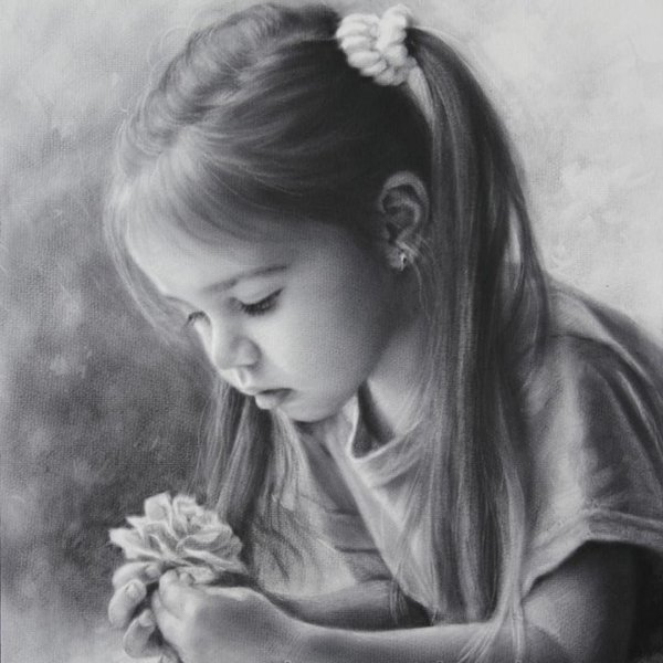 Эмоциональный портрет карандашом