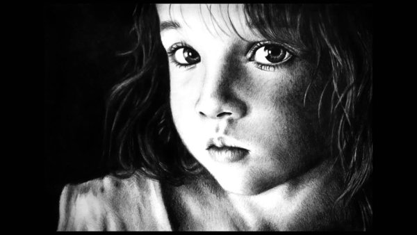 Графический портрет для детей