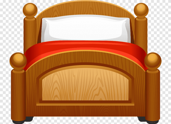 Кровать векторное изображение