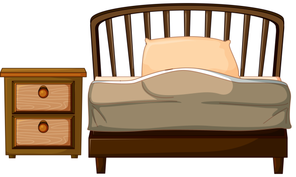 Кровать картинка для детей