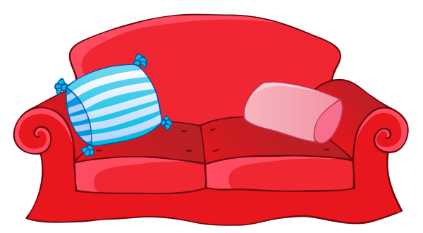 Диван иллюстрация