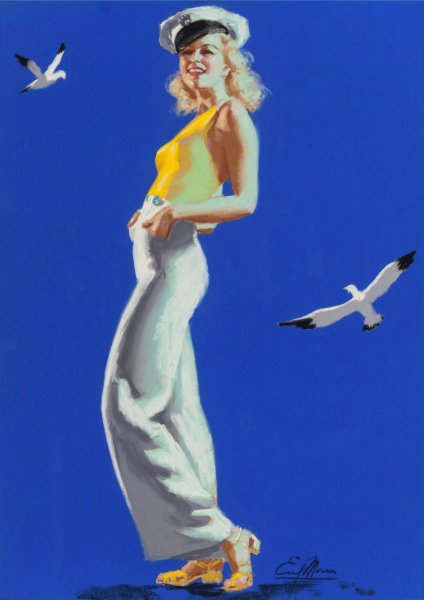 Мэрилин Монро пин ап