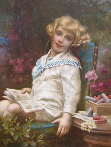 Картины Ханса Зацки портрет